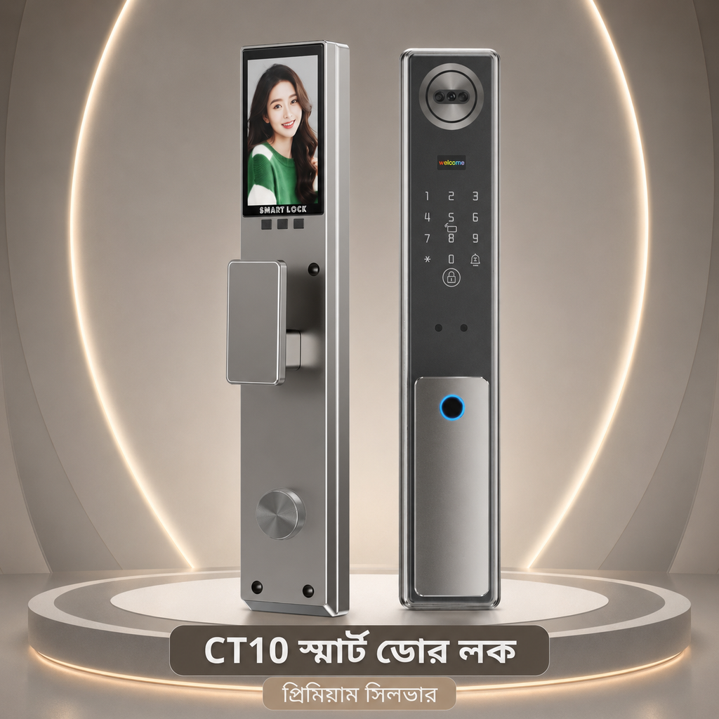 Tuya ফেস রিকগনিশন স্মার্ট ডোর লক