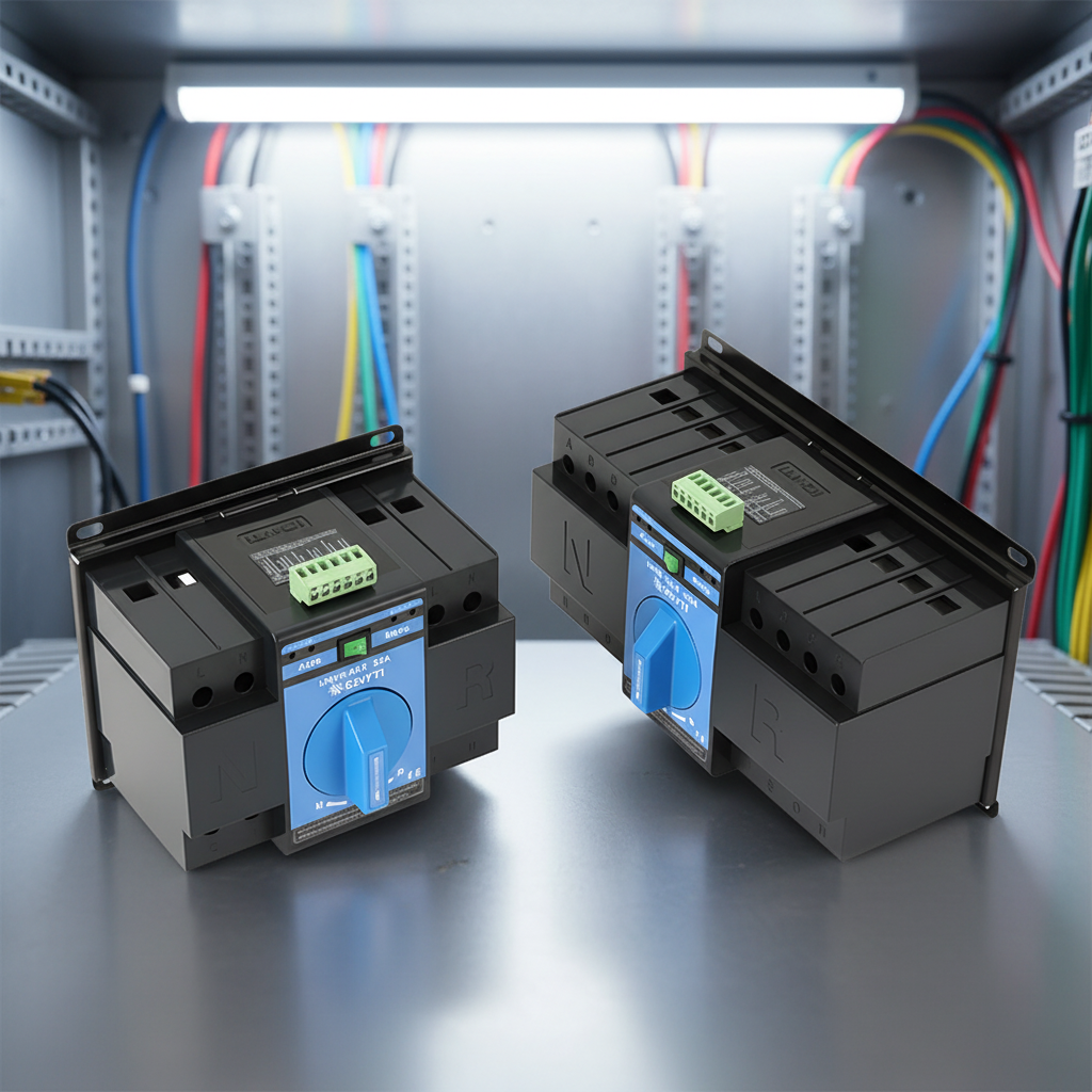 2P 63A 230V অটো পাওয়ার চেঞ্জওভার ATS সুইচ 🔌