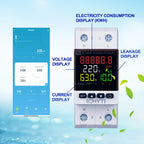 Single Phase WiFi Voltage Protector CHVP-63 63A 220V DIN Rail