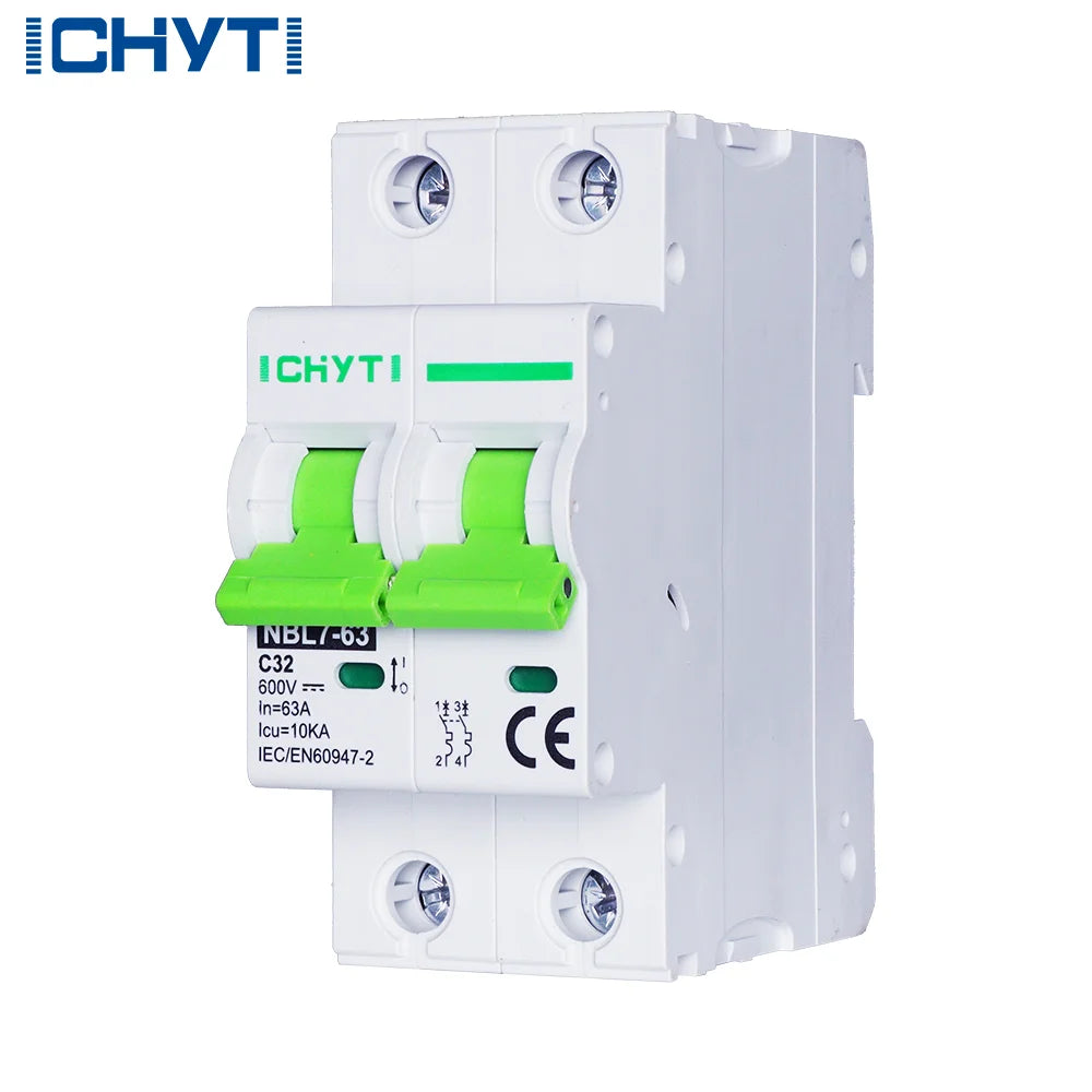 Solar PV DC Miniature Circuit Breaker NBL7-63