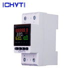 Single Phase WiFi Voltage Protector CHVP-63 63A 220V DIN Rail