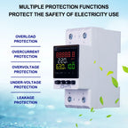 Single Phase WiFi Voltage Protector CHVP-63 63A 220V DIN Rail