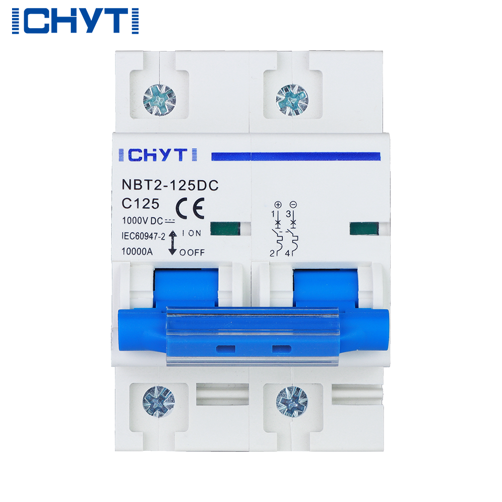 125A General Electric ডিসি পিভি DC সার্কিট ব্রেকার – ওভারলোড প্রোটেকশন