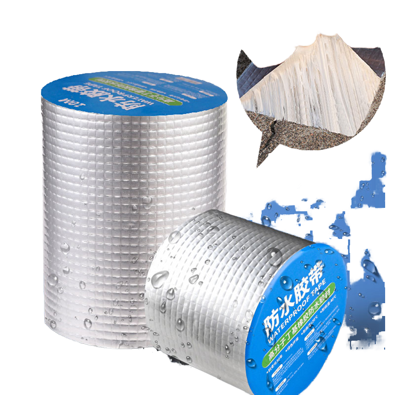 Butyl Aluminum Waterproof Tape for Roof & Wall Repair