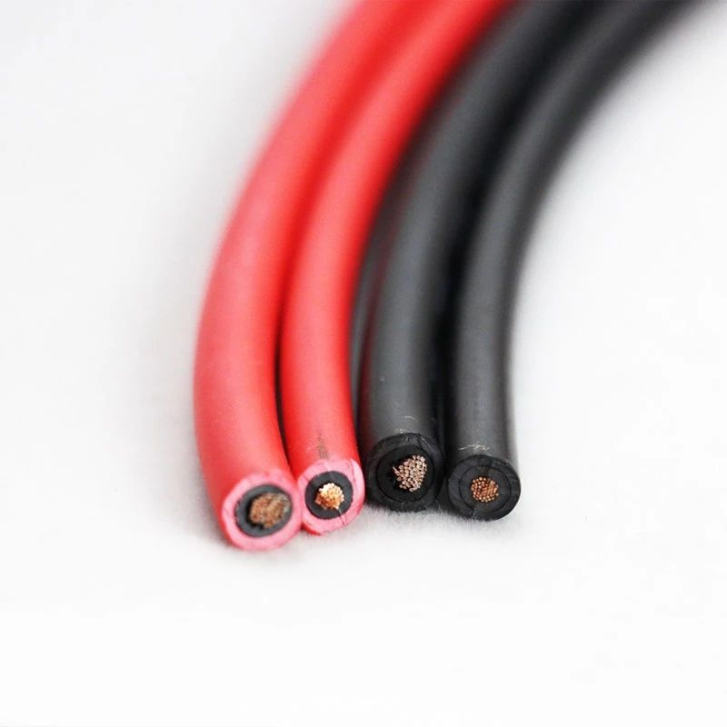 টিনড কপার ১০AWG সোলার কেবল / 10Feet Black and 10Feet Red